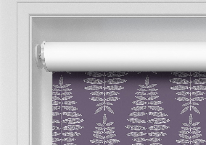 Fern Leaves, Berry - Twist&Fit Roller Blind - Image 10